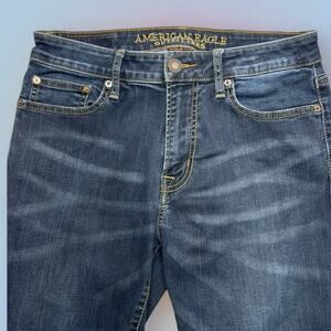 AMERICAN EAGLE Men’s 30 x 36 SLIM STRAIGHT Blue Jeans